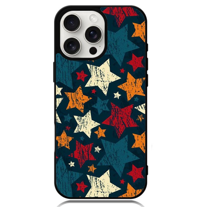Star Pattren Case iPhone 16 Pro BC1586