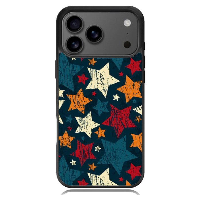 Star Pattren iPhone 17 Pro Case BC1586
