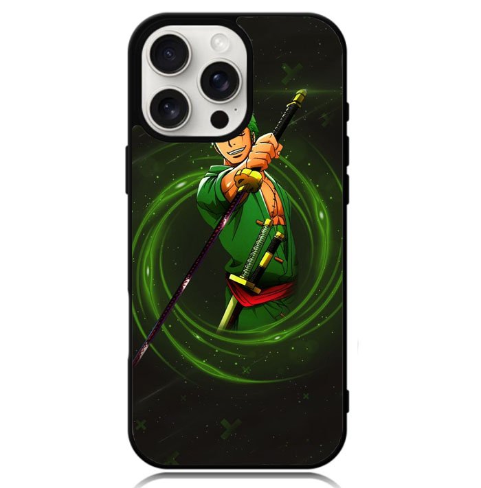 Zoro One Piece Case iPhone 16 Pro BC1593
