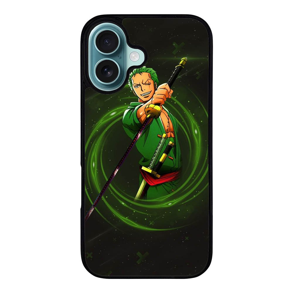 Zoro One Piece Case iPhone 16 Plus BC1593