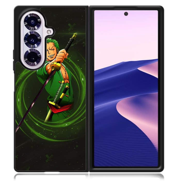 Zoro One Piece Samsung Galaxy Z Fold 7 5G Case BC1593