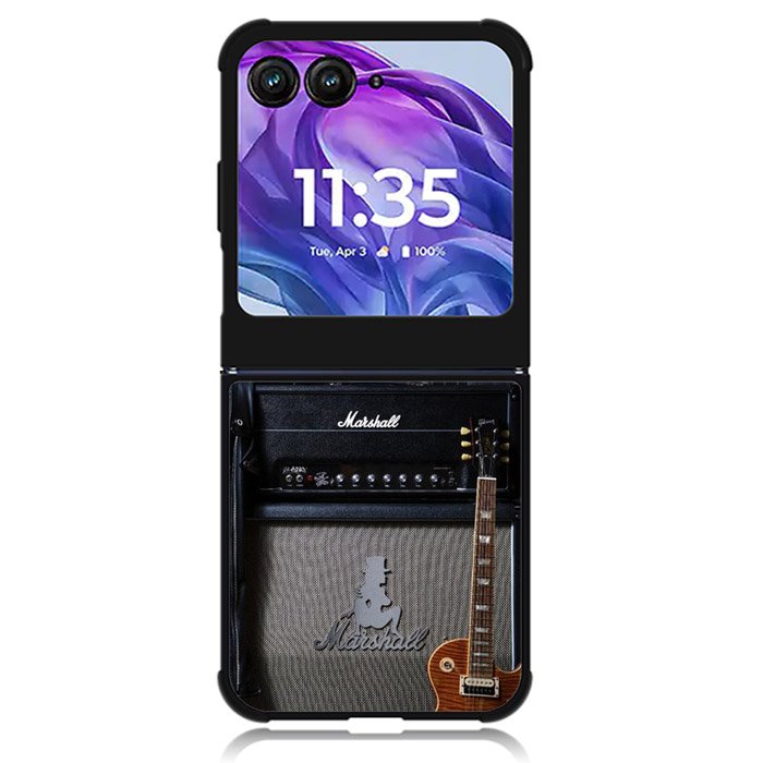 Marshall Guitar Motorola Moto Razr 2024 , Moto Razr 50 Case