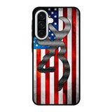 Camo American Flag 2nd Samsung Galaxy A56 Case FE1246