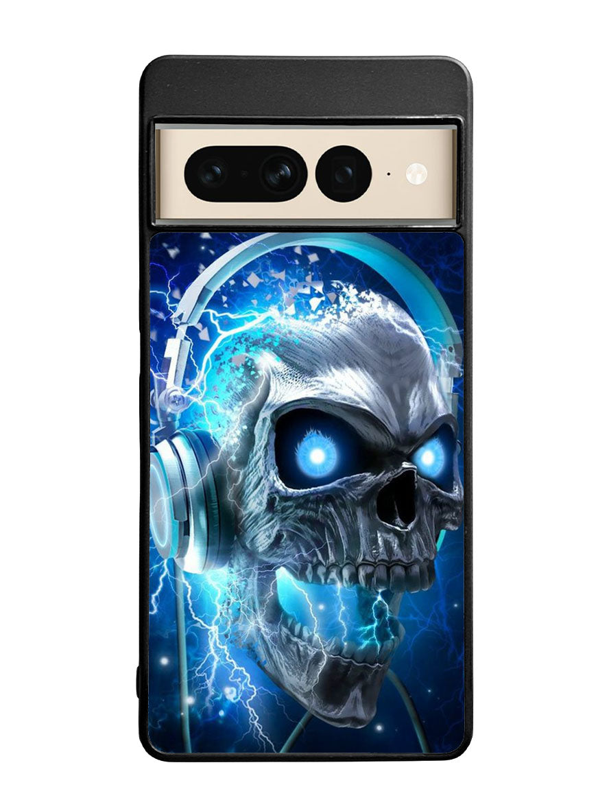 Skull Blue Google Pixel 7 Pro Case