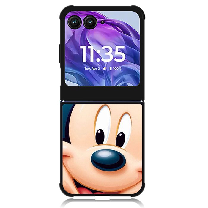 Face Mickey Mouse Motorola Moto Razr 2024 , Moto Razr 50 Case
