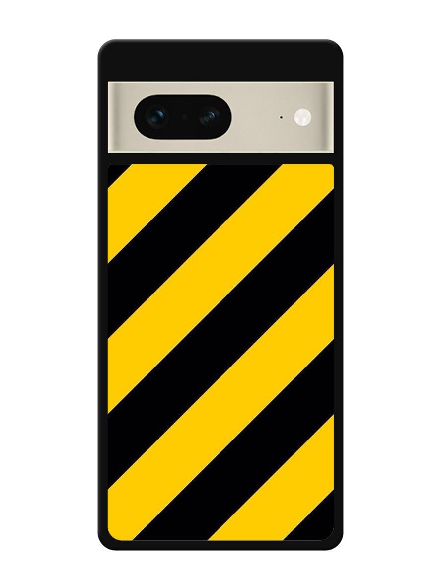 Black Yellow Google Pixel 7 Case
