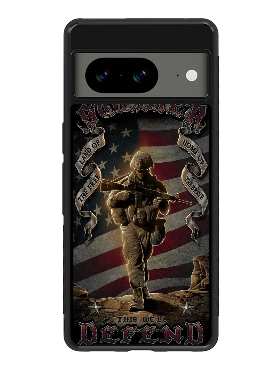 American Soldie Google Pixel 8a Case