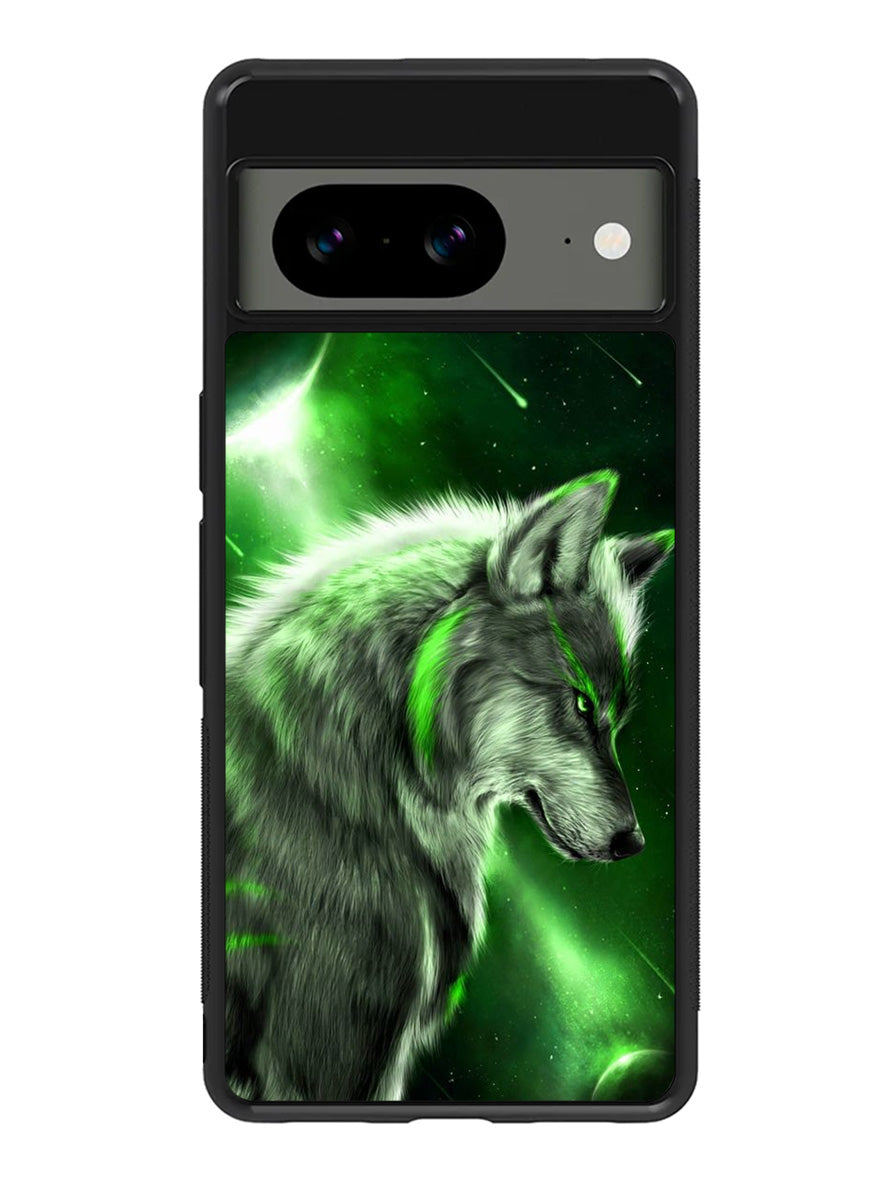 Wolf Green Google Pixel 8a Case