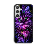 Cat Glow Purple 1st Samsung Galaxy A26 Case FE2608