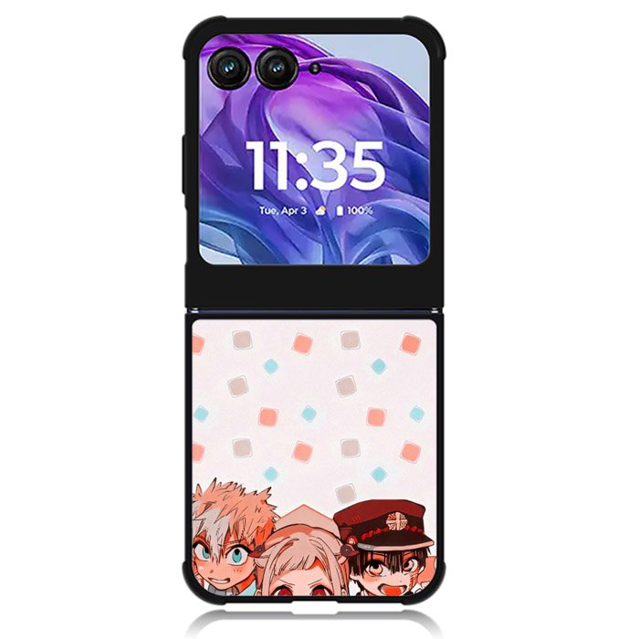 Anime hanako kun 1st Motorola Moto Razr 2024 , Moto Razr 50 Case