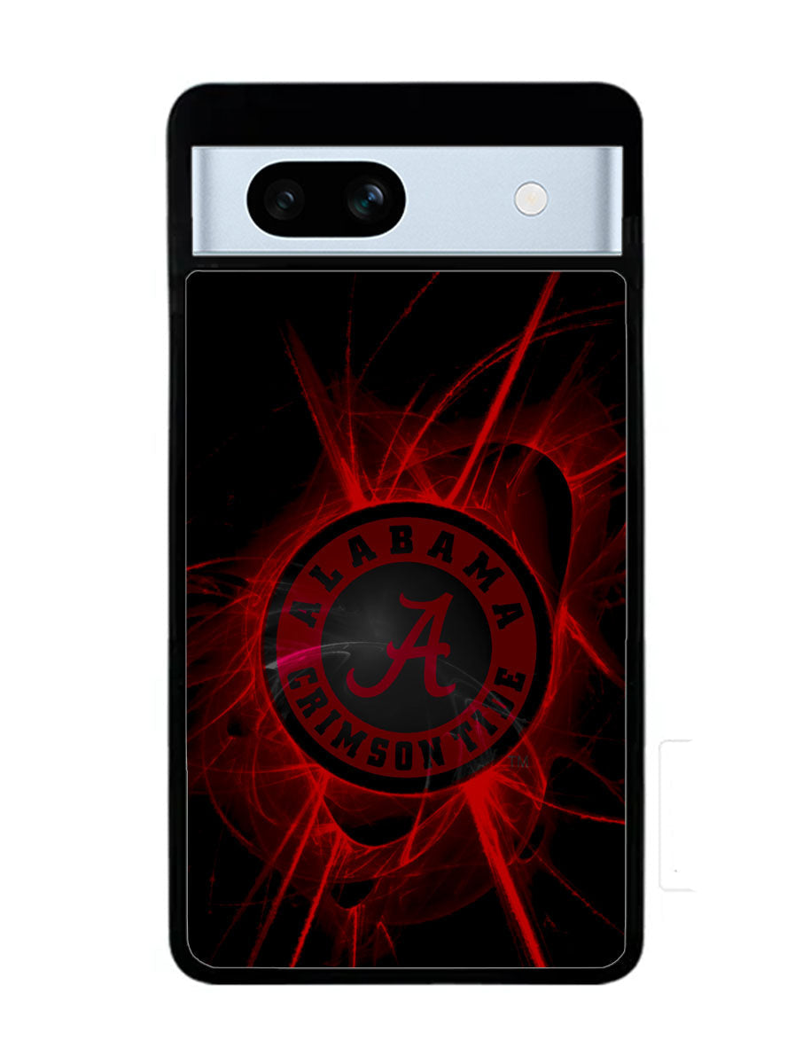 Alabama Logo Black Google Pixel 7A Case