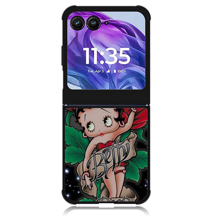 Betty Boop 6th Motorola Moto Razr 2024 , Moto Razr 50 Case