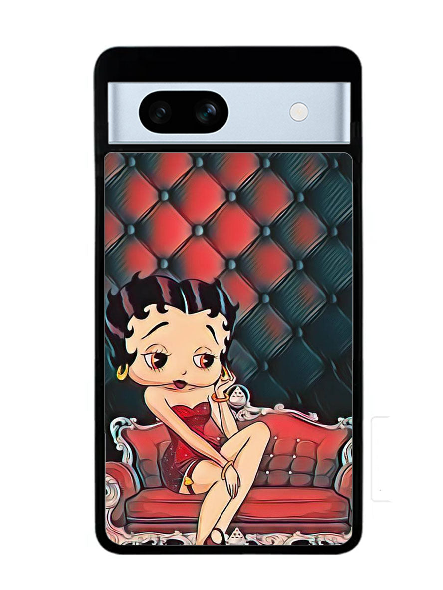 Betty Boop Wallpaper Google Pixel 7A Case