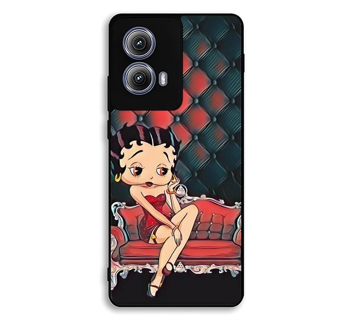 Betty Boop Wallpaper Motorola Moto Edge 2024 Case FE0158