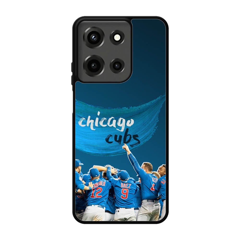 Chicago Cubs Blue Motorola Moto G 5G 2025 Case FE1301