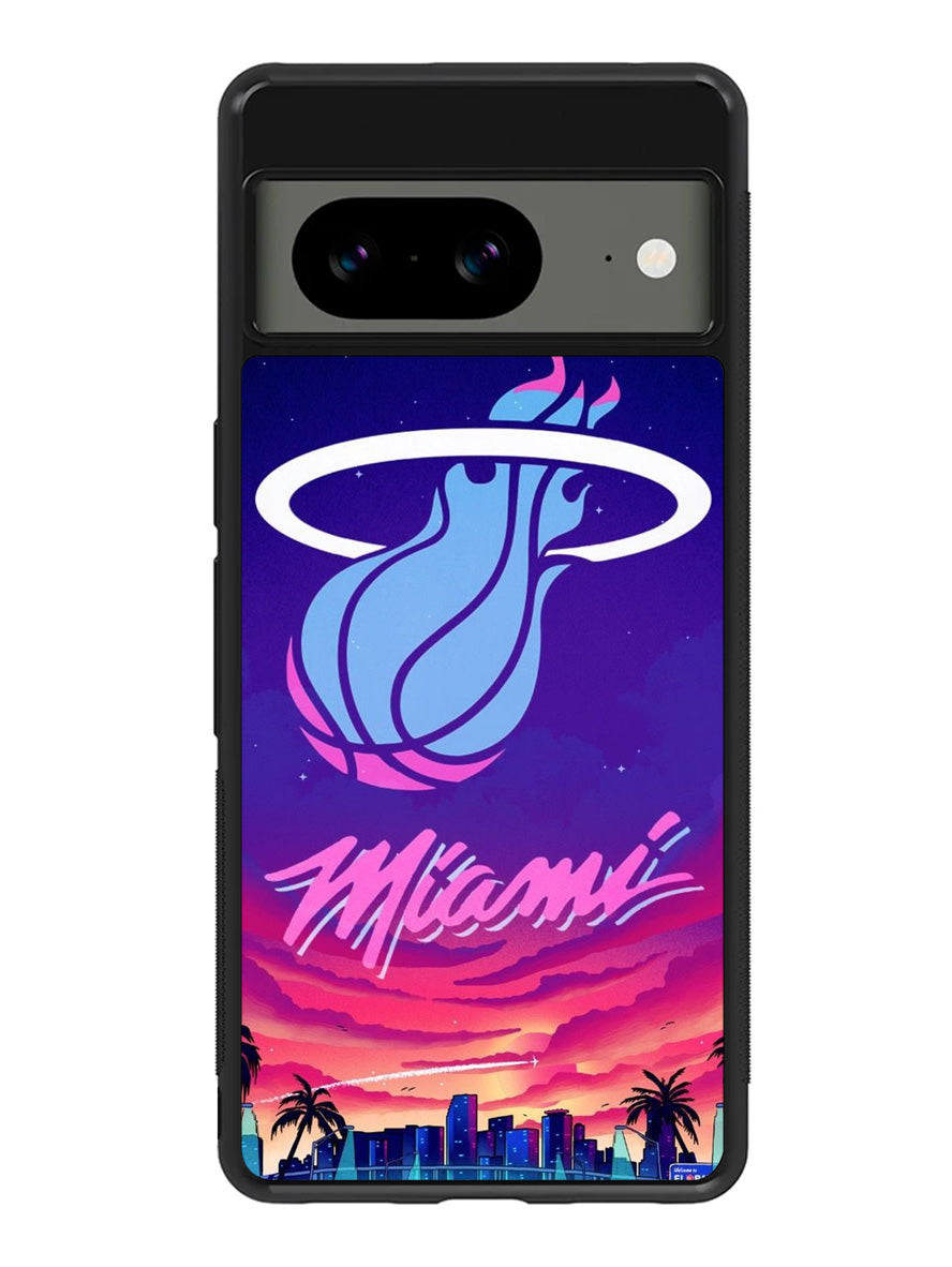 Miami Heat Vice Google Pixel 8a Case