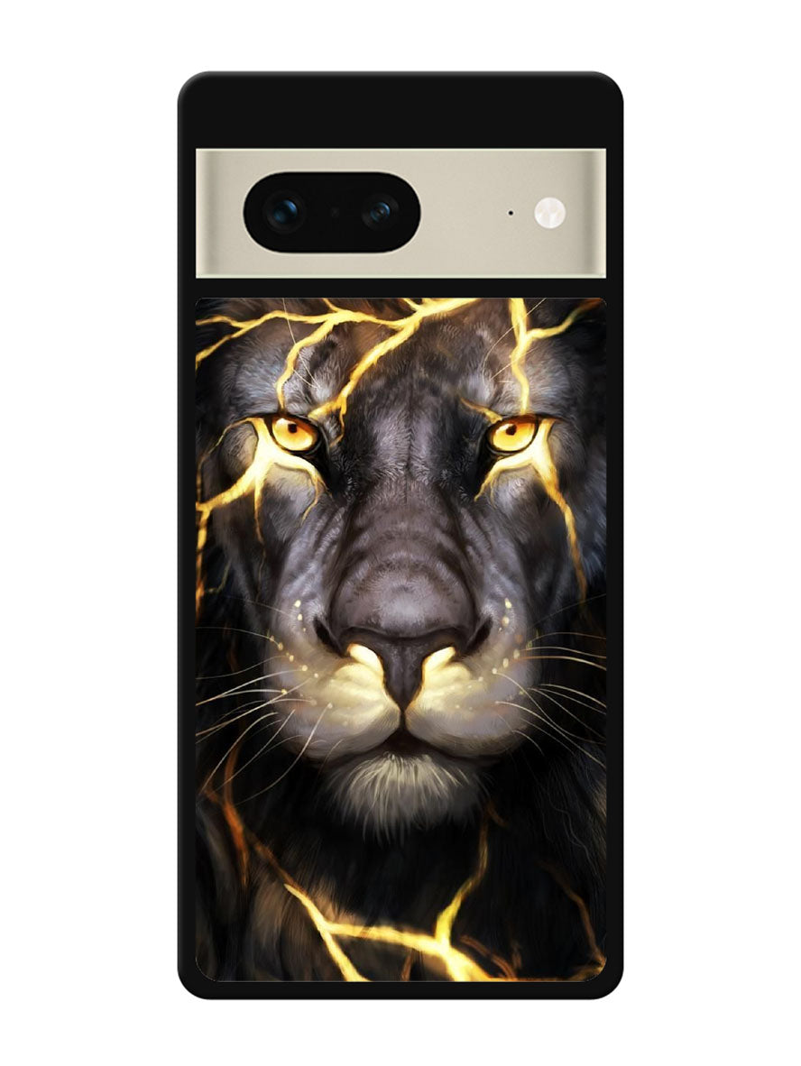 Gold Lion Google Pixel 7 Case