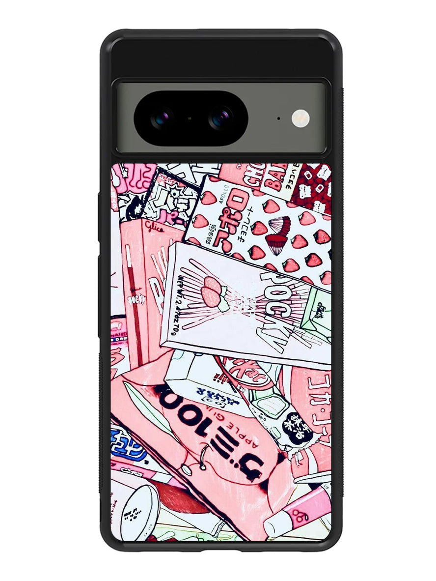 Japanese Pink Google Pixel 8a Case
