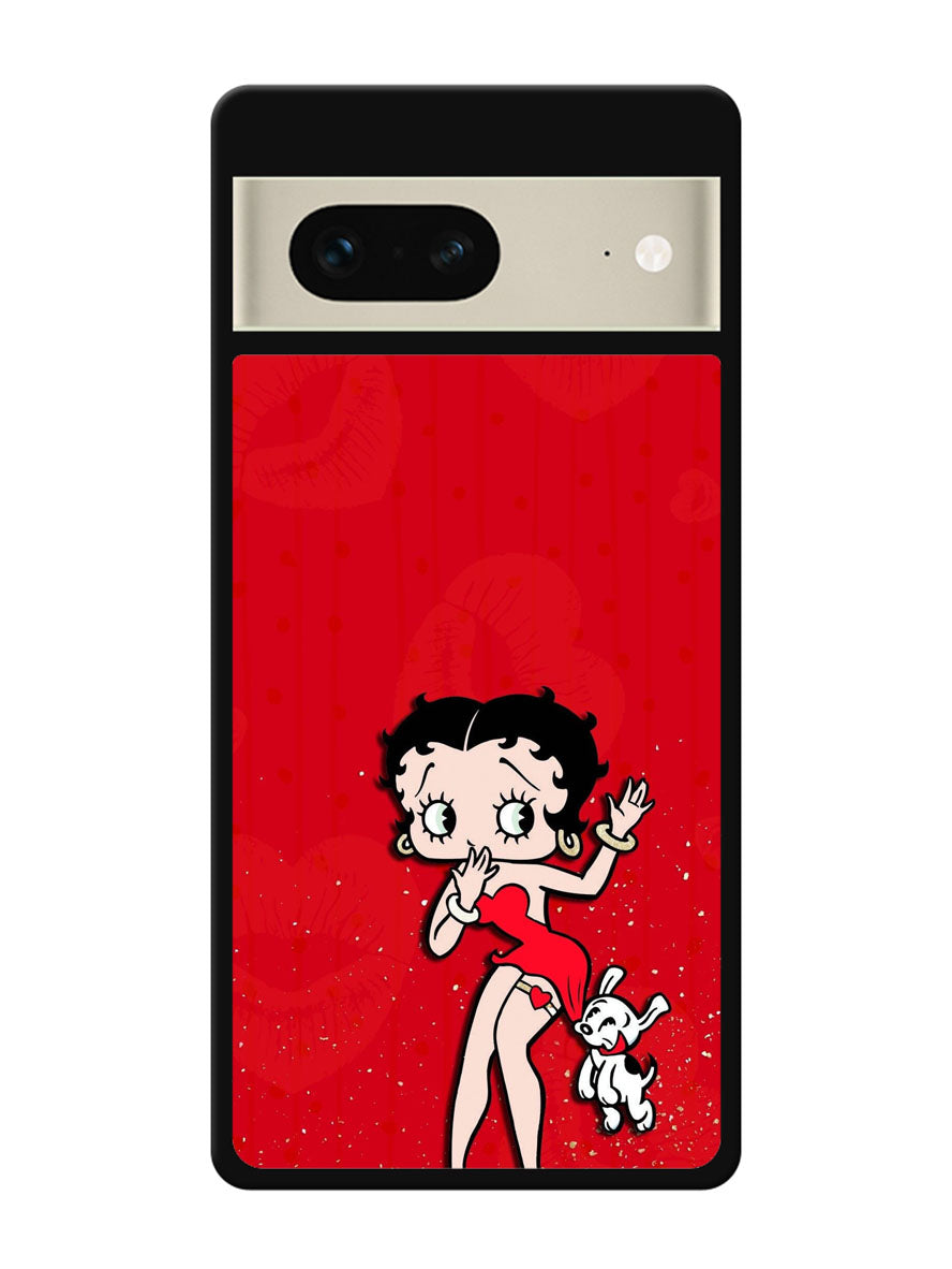 Black Betty Boop Google Pixel 7 Case
