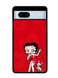 Black Betty Boop Google Pixel 7A Case