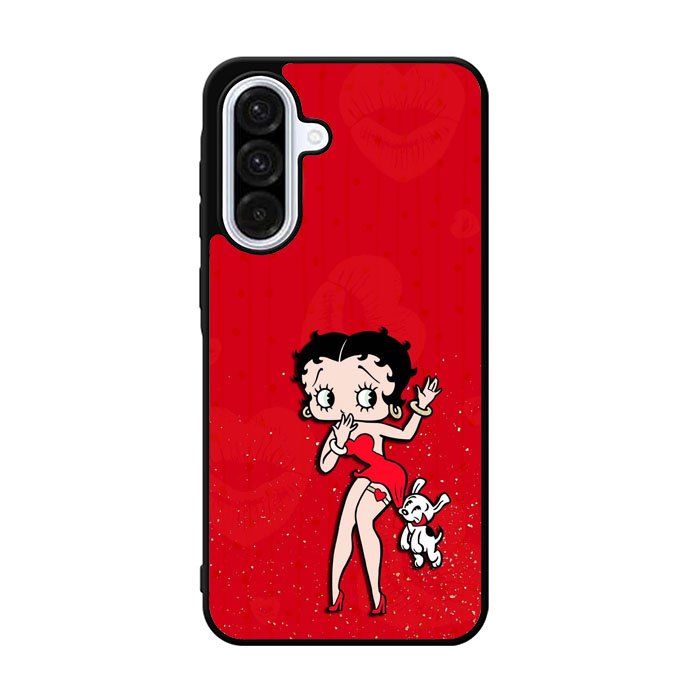 Black Betty Boop Samsung Galaxy A36 Case FE6853