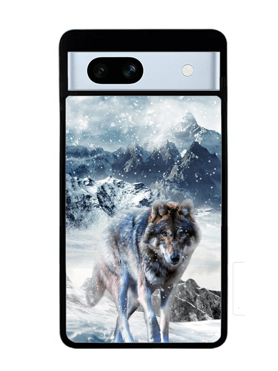 White Wolf Google Pixel 7A Case