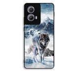 White Wolf Motorola Moto Edge 2024 Case FE0692
