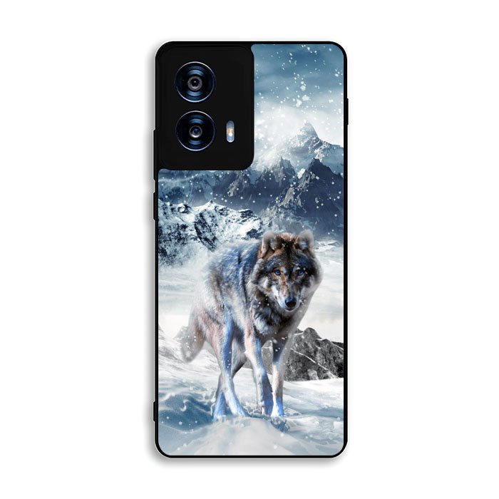 White Wolf Motorola Moto G Power 5G 2024 Case FE0692