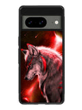 Cool Wolf Red Google Pixel 8a Case