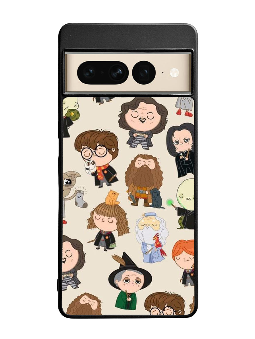Harry Potter Chibi Google Pixel 7 Pro Case