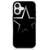 Dallas Cowboy Black Case iPhone 16 BC0122