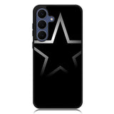 Dallas Cowboy Black Samsung Galaxy S25 FE Case BC0122