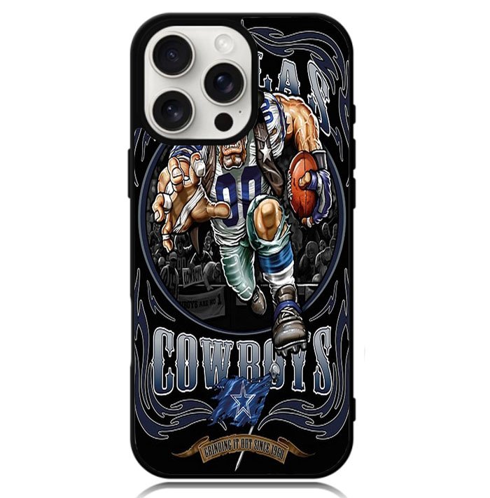 Dallas cowboy Animation Case iPhone 16 Pro Max BC0121