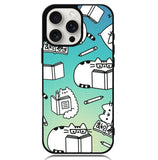 Pusheen Coloring Book Case iPhone 16 Pro Max BC0120