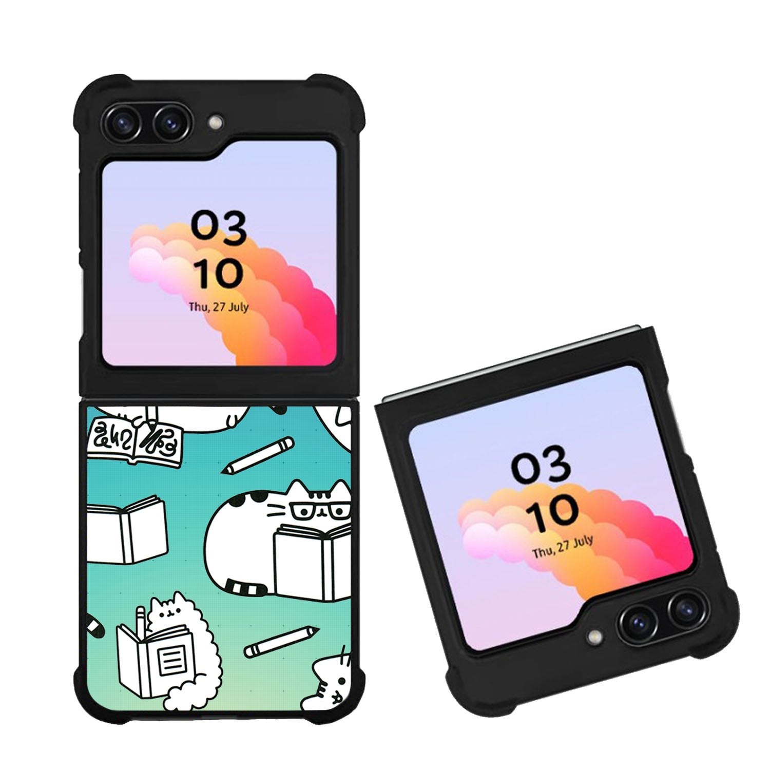 Pusheen Coloring Book Case Samsung Galaxy Z Flip 5 5G BC0120