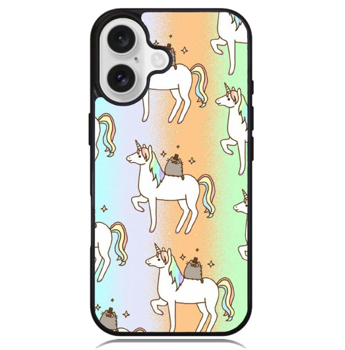 Pusheen and Unicorn Case iPhone 16 BC0119