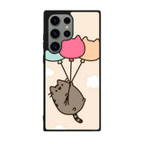 Pusheen the cat Happy Vibes Case Samsung Galaxy S25 Ultra 5G BC0118
