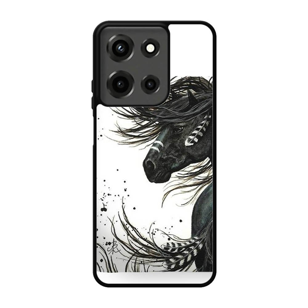 Majestic Mustang Horse Bag Motorola Moto G 5G 2025 Case BC0117