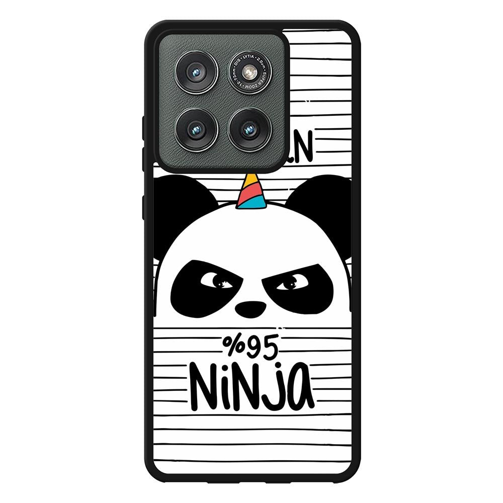 Panda Unicorn Wallpaper Case Motorola Moto Edge 2025 BC0114