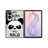 Panda Unicorn Wallpaper Samsung Galaxy Z Fold 8 Case BC0114