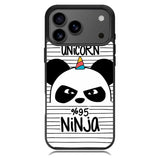 Panda Unicorn Wallpaper iPhone 17 Pro Case BC0114