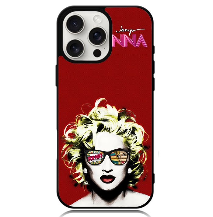 Madonna Vintage Pop Art Case iPhone 16 Pro BC0107
