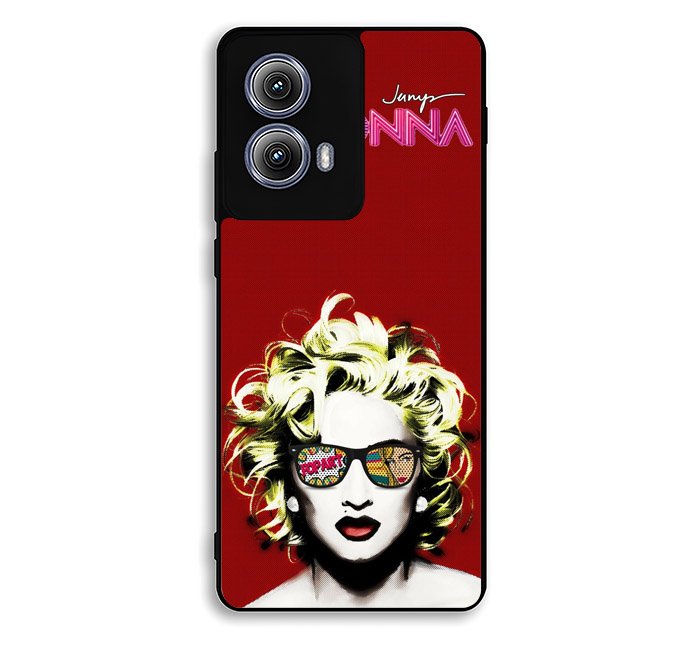 Madonna Vintage Pop Art Motorola Moto Edge 2024 Case BC0107