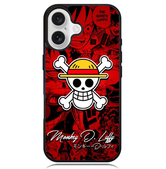 One Piece Logo Comic Case iPhone 16 BC0102