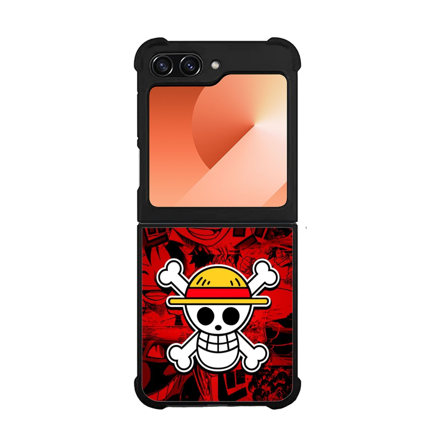 One Piece Logo Comic Case Samsung Galaxy Z Flip 6 5G BC0102