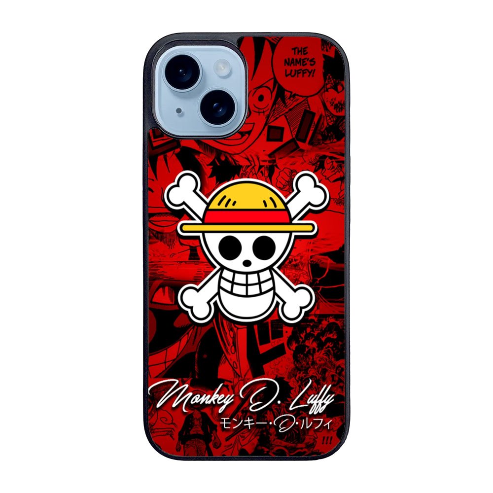 One Piece Logo Comic Case iPhone 15 Plus BC0102