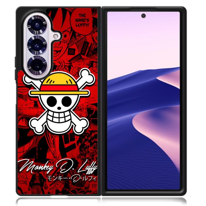 One Piece Logo Comic Samsung Galaxy Z Fold 7 5G Case BC0102