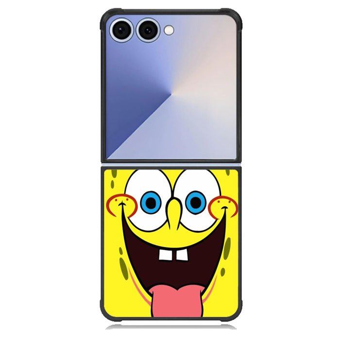 Spongebob face character Samsung Galaxy Z Flip 7 Case BC0100