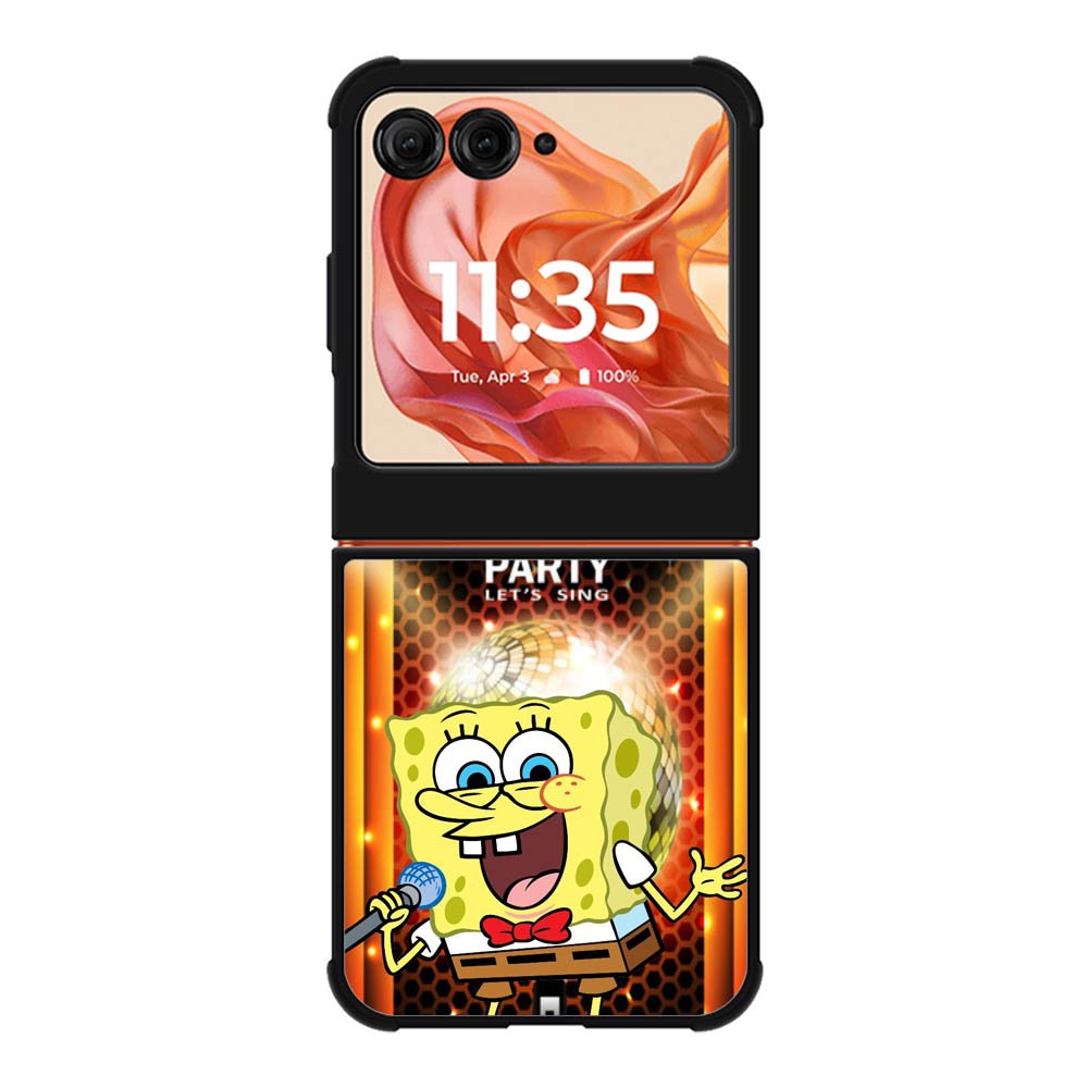 Spongebob Singing Motorola Moto Razr 2025/2024 , Moto Razr 60/50 Case BC0099