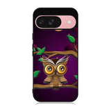 The Owl Purple Midnight Case Google Pixel 9 BC0098